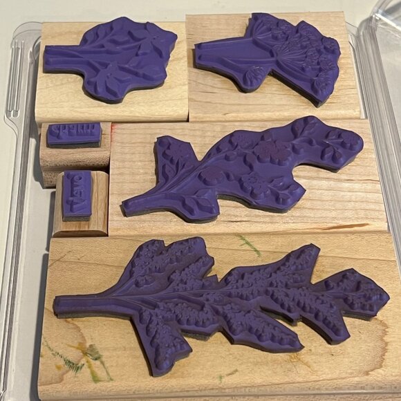 Stampin Up! Garden Silhouettes Rubber Stamp Set - Picture 2 of 3